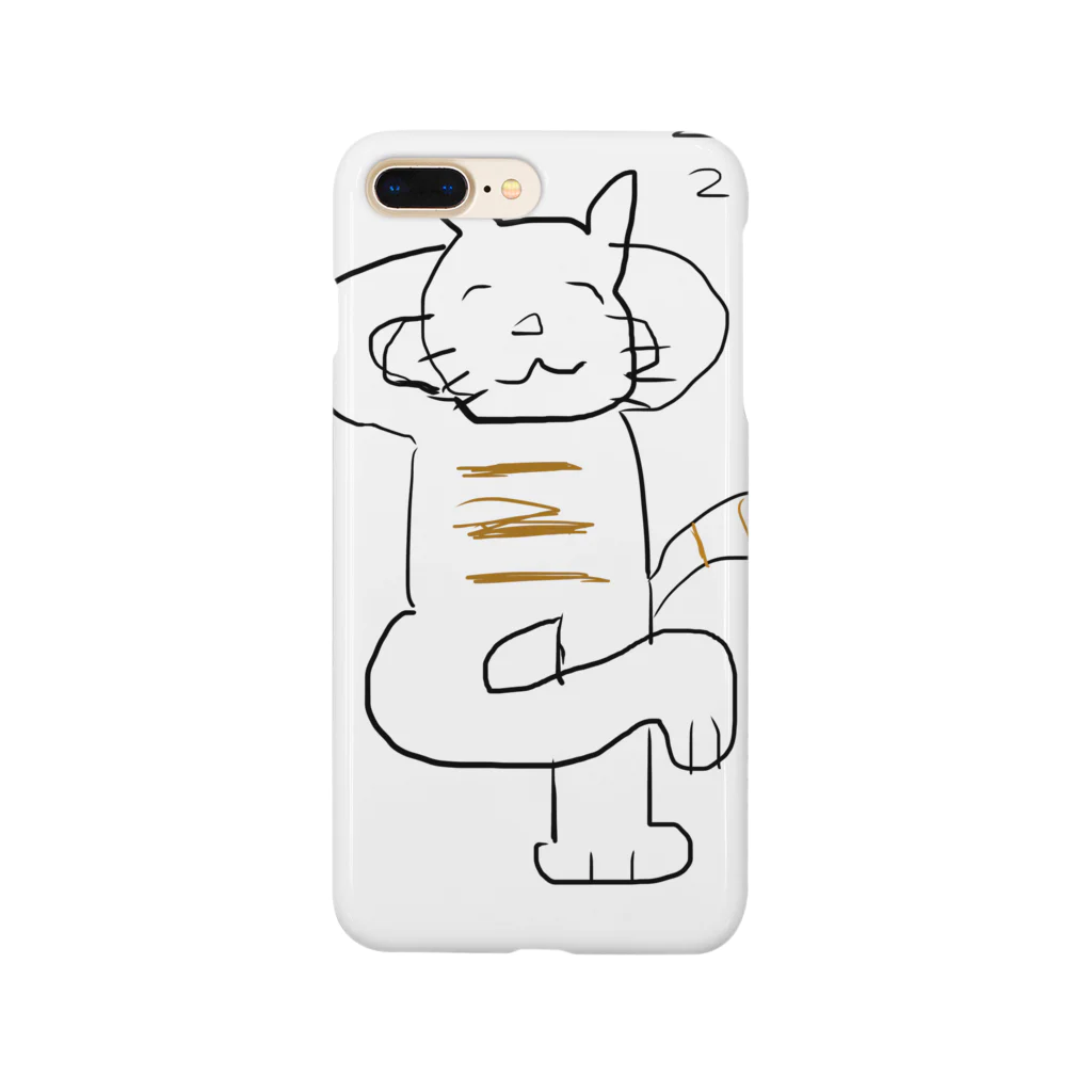 #カルペディエムのネコろぶ猫 Smartphone Case