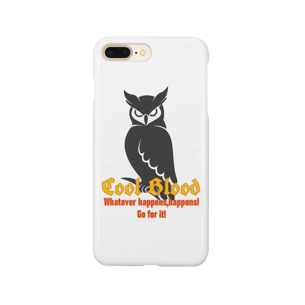 Cool Blood®︎ OFFICIAL WEB SHOPのCool&Owlスマホケース スマホケース