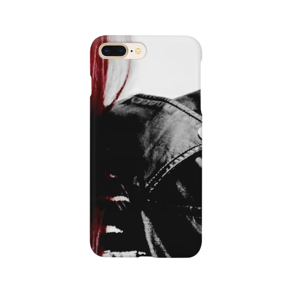 ku_roのRed 1 Smartphone Case