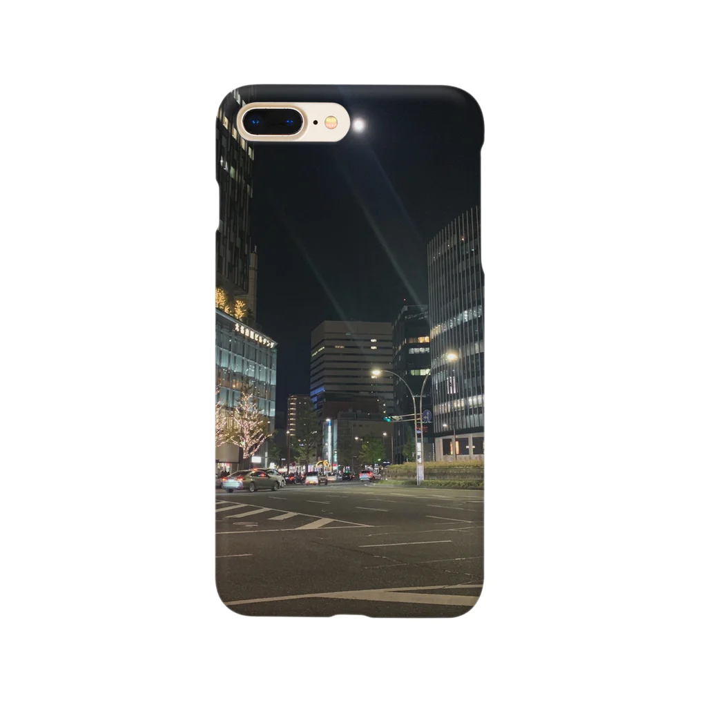 古都　仁の都会の喧騒 Smartphone Case