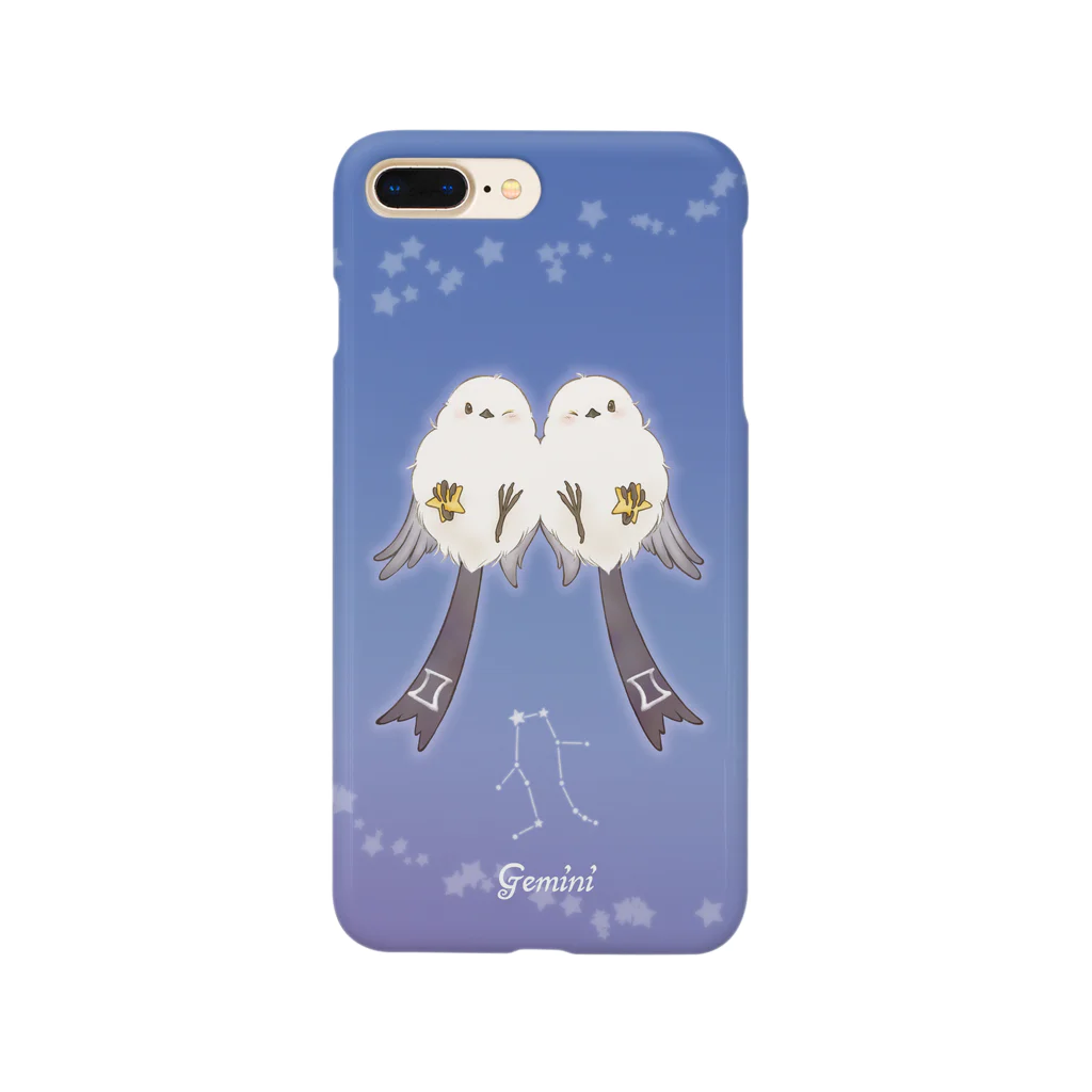 とっ・とっ・pi♪の星座シマエナガちゃん（双子座） Smartphone Case