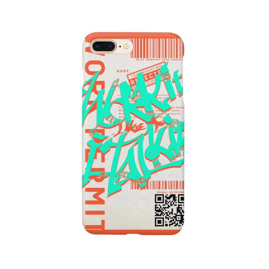 JoiのWork it like a I talk itのおれんじ Smartphone Case