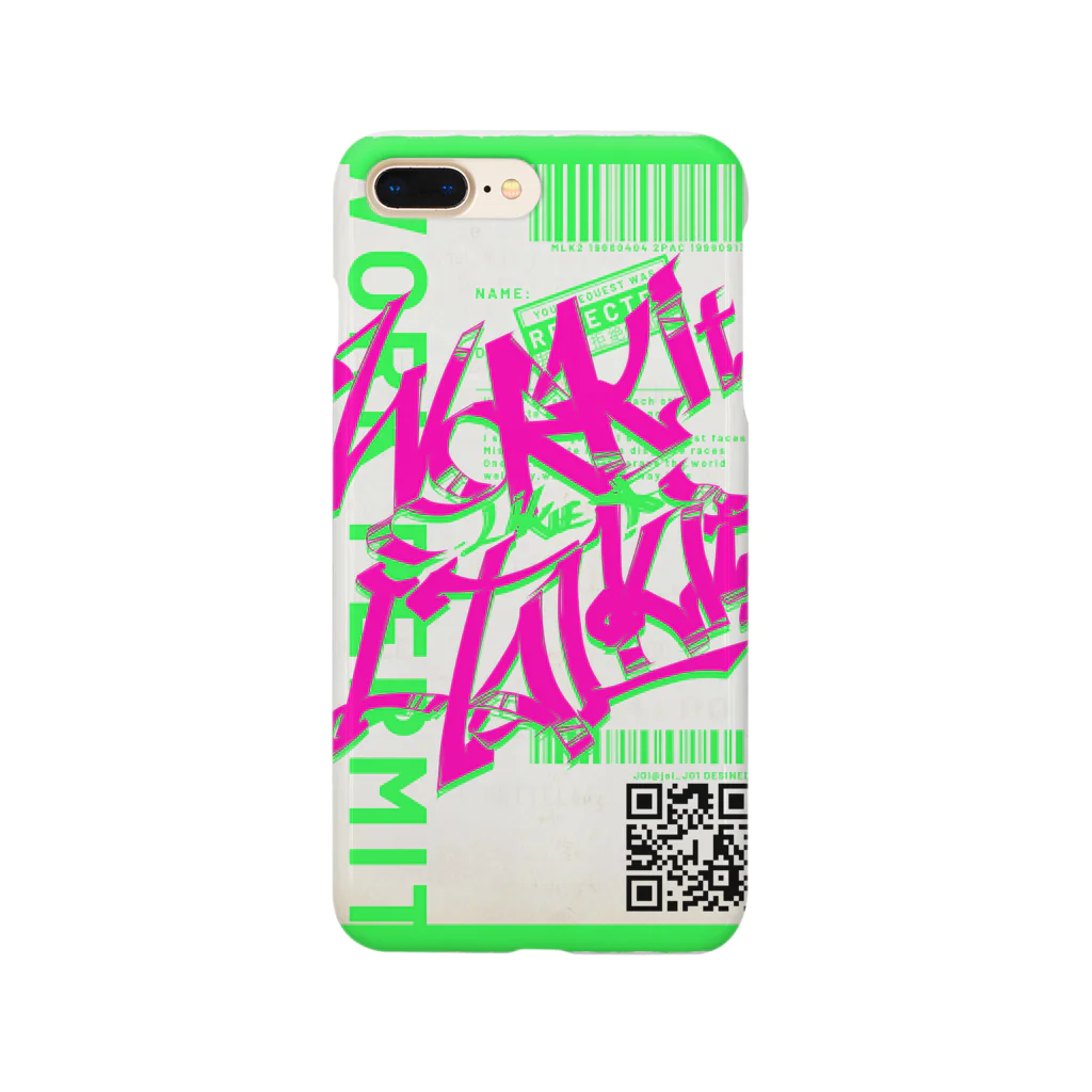 JoiのWork it like a I talk itのぴんく Smartphone Case