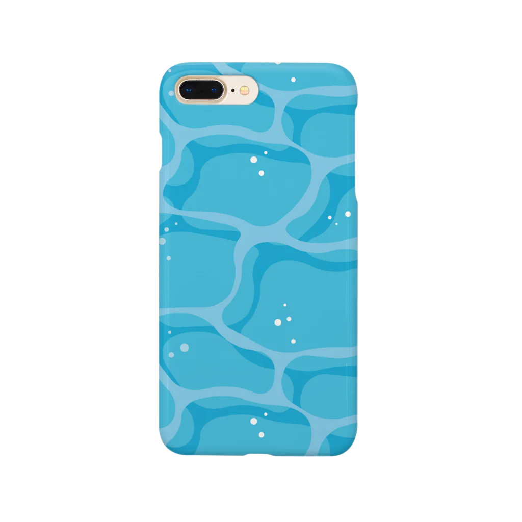 あわじテキスタイルの海の模様 Smartphone Case