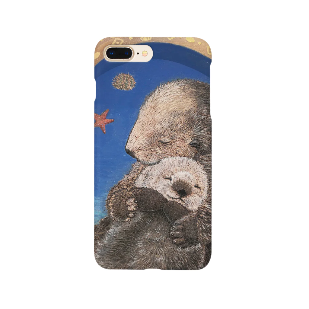 猫野ぺすかのラッコの聖母子 Smartphone Case