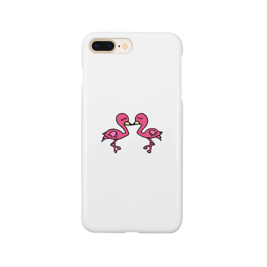 いとの部屋の愛し合うフラミンゴ Smartphone Case