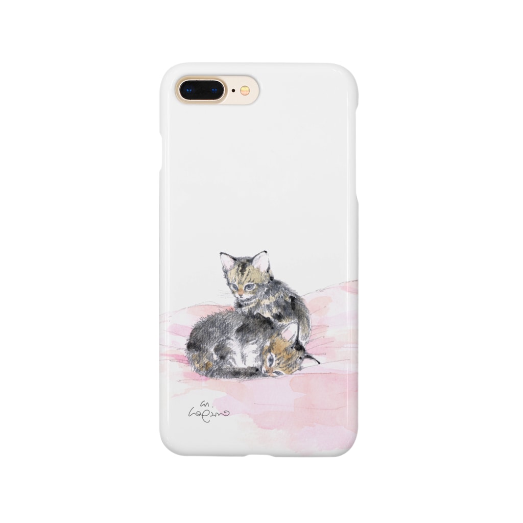 スマホケース イギリスの子猫ちゃん 萩岩睦美のグッズショップ Hagiiwa のスマホケース Iphoneケース 通販 Suzuri スズリ