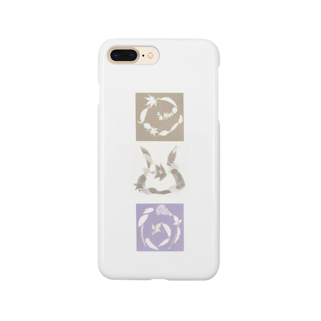 WAMI ARTのヲシテ文字『アウワ』 Smartphone Case