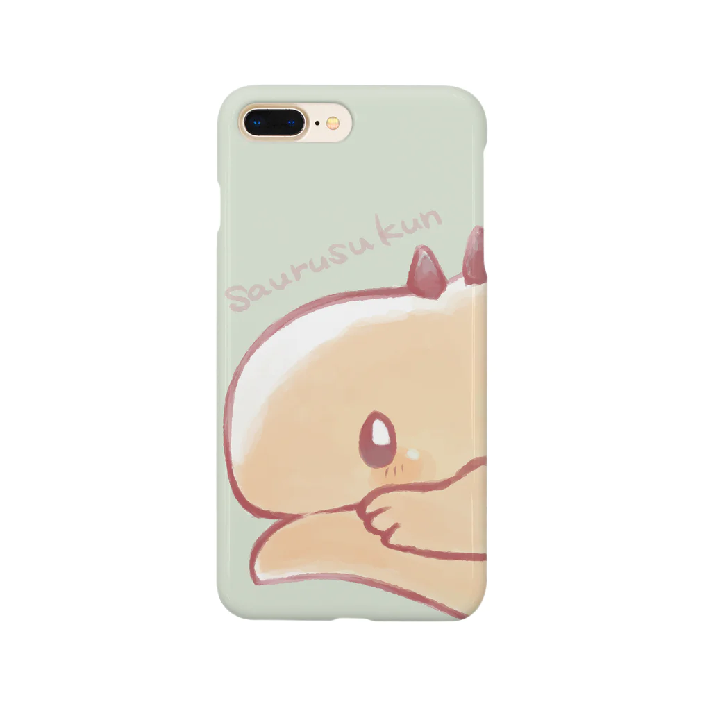 TANSHOのうちのサウルスくん：しっぽ Smartphone Case