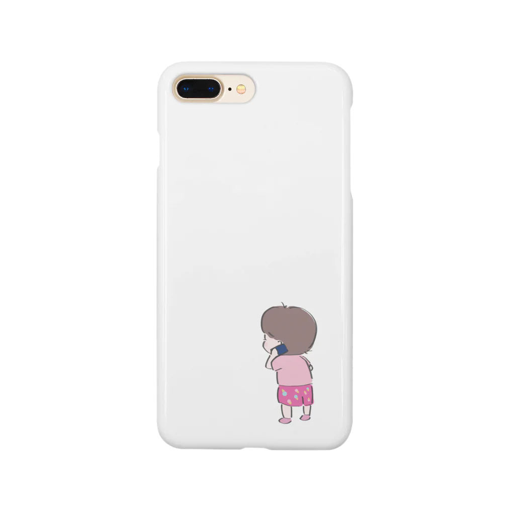 _sorairoのぽっぷべいびー（スマホもしもし） Smartphone Case