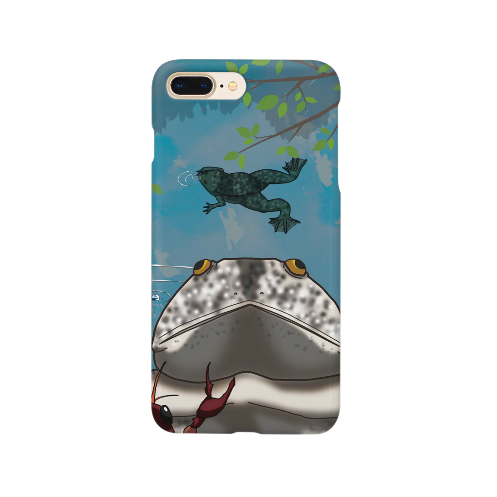 Drecome_Designのアフリカツメガエル Smartphone Case