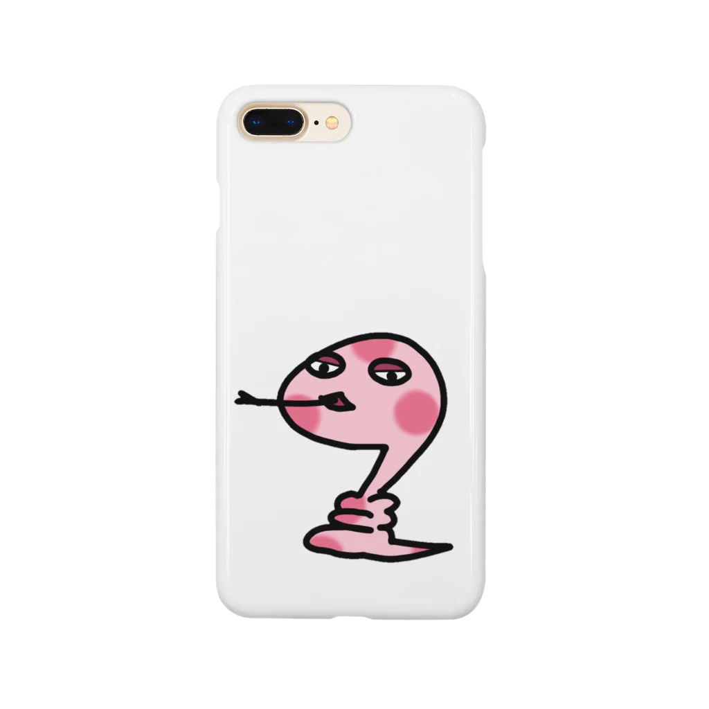 sansan-shopのこーんのすねーく Smartphone Case