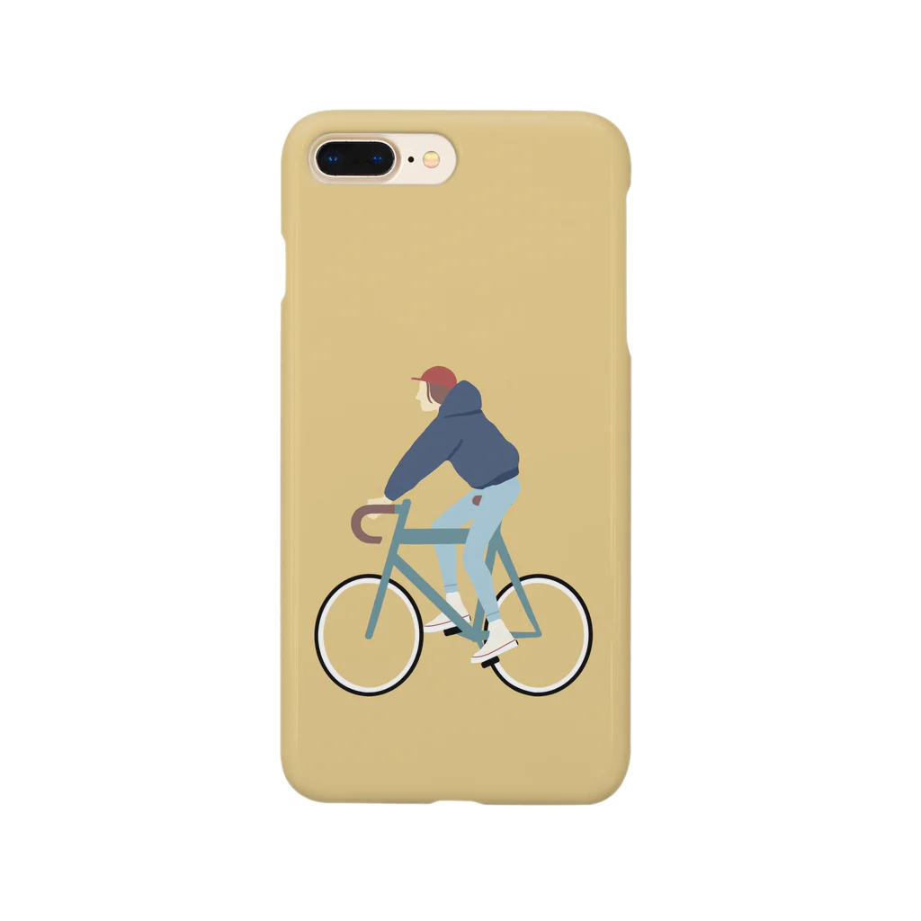 TAXISMのOld-Fashioned Cycling スマホケース