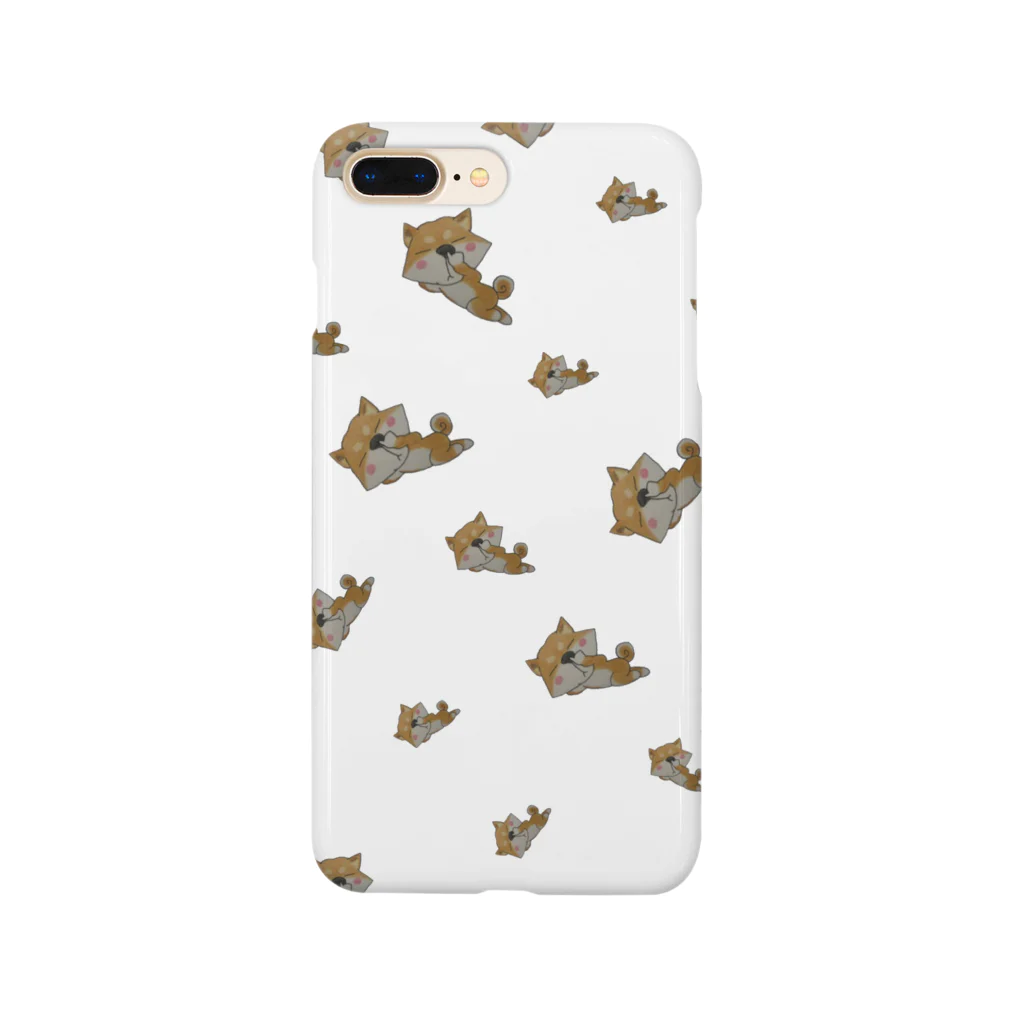 宝町四兄弟の鼻掘る柴犬 Smartphone Case