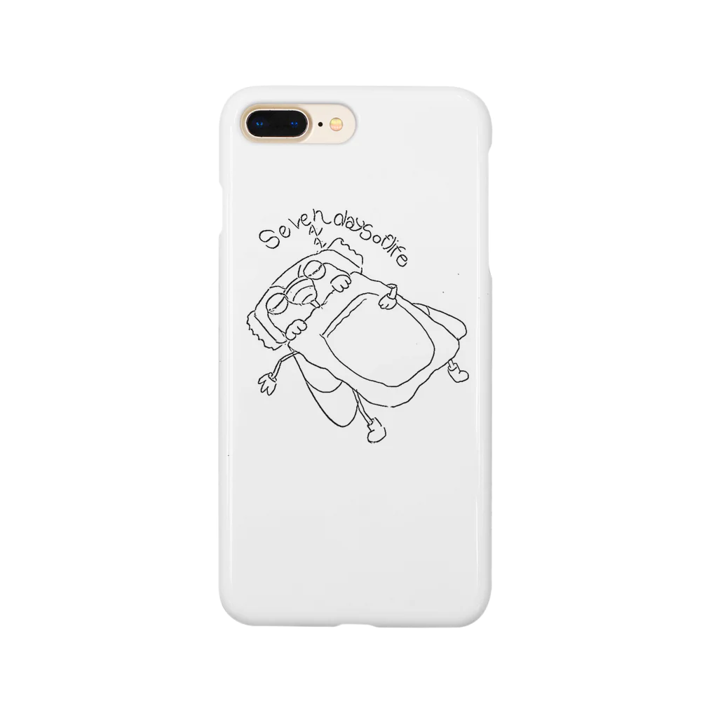 みんながんばってるの夏をサボった蝉ちゃん Smartphone Case