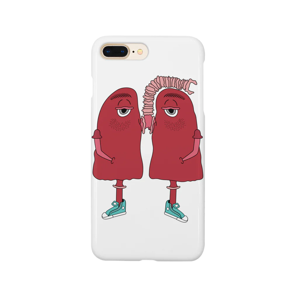 Lung Lung & FriendsのLung Lung Smartphone Case