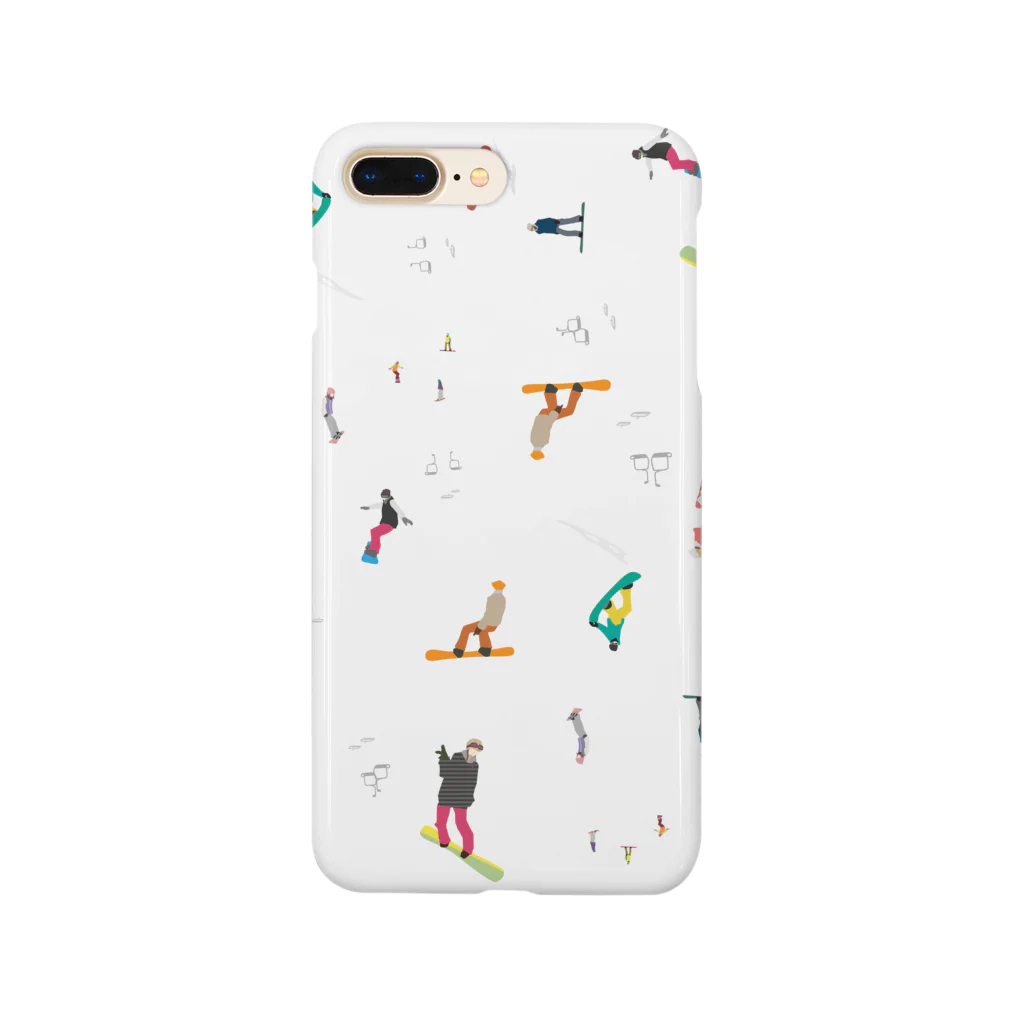 nico&ice storeのSkigelande people Smartphone Case