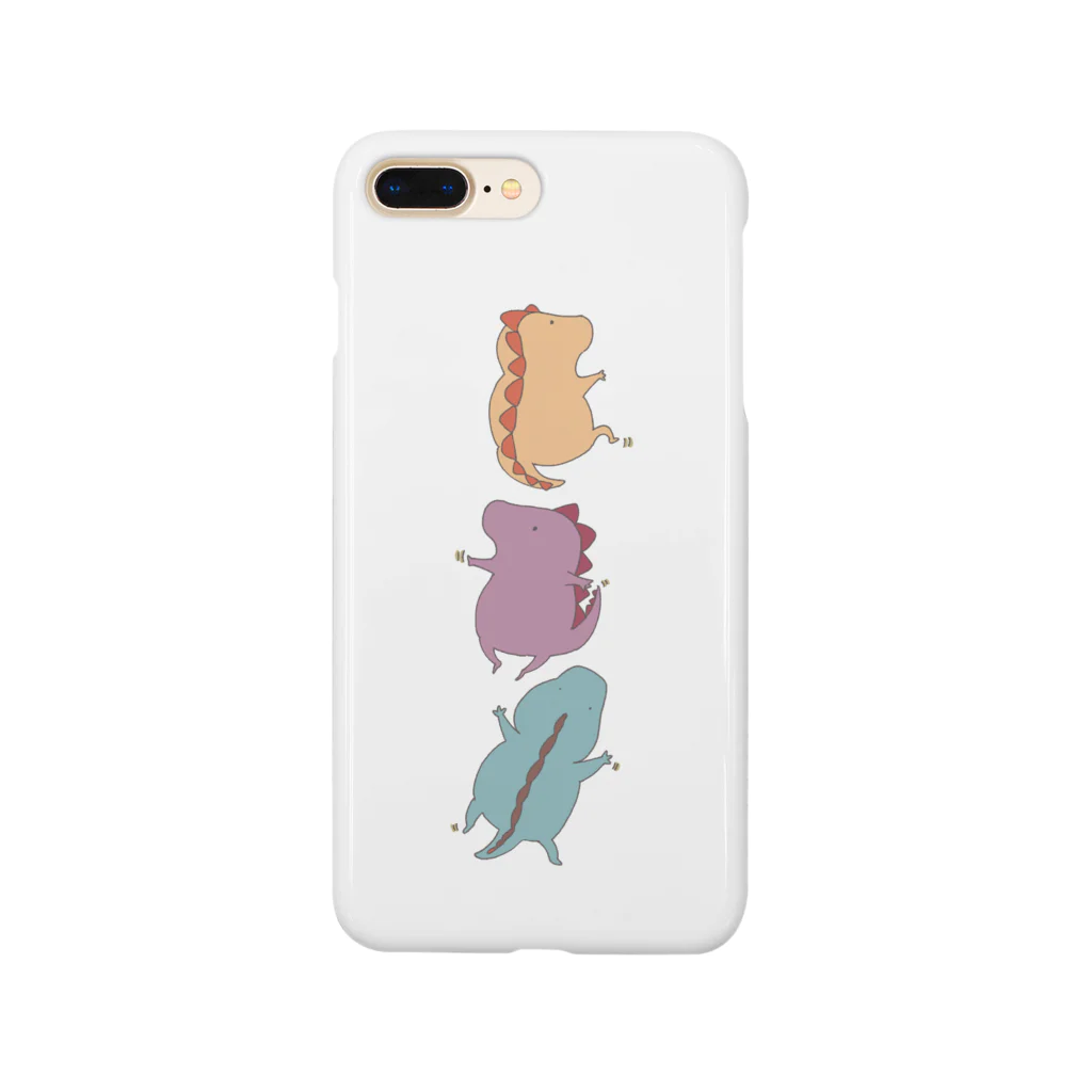 momomo_omiの恐竜うごうご Smartphone Case