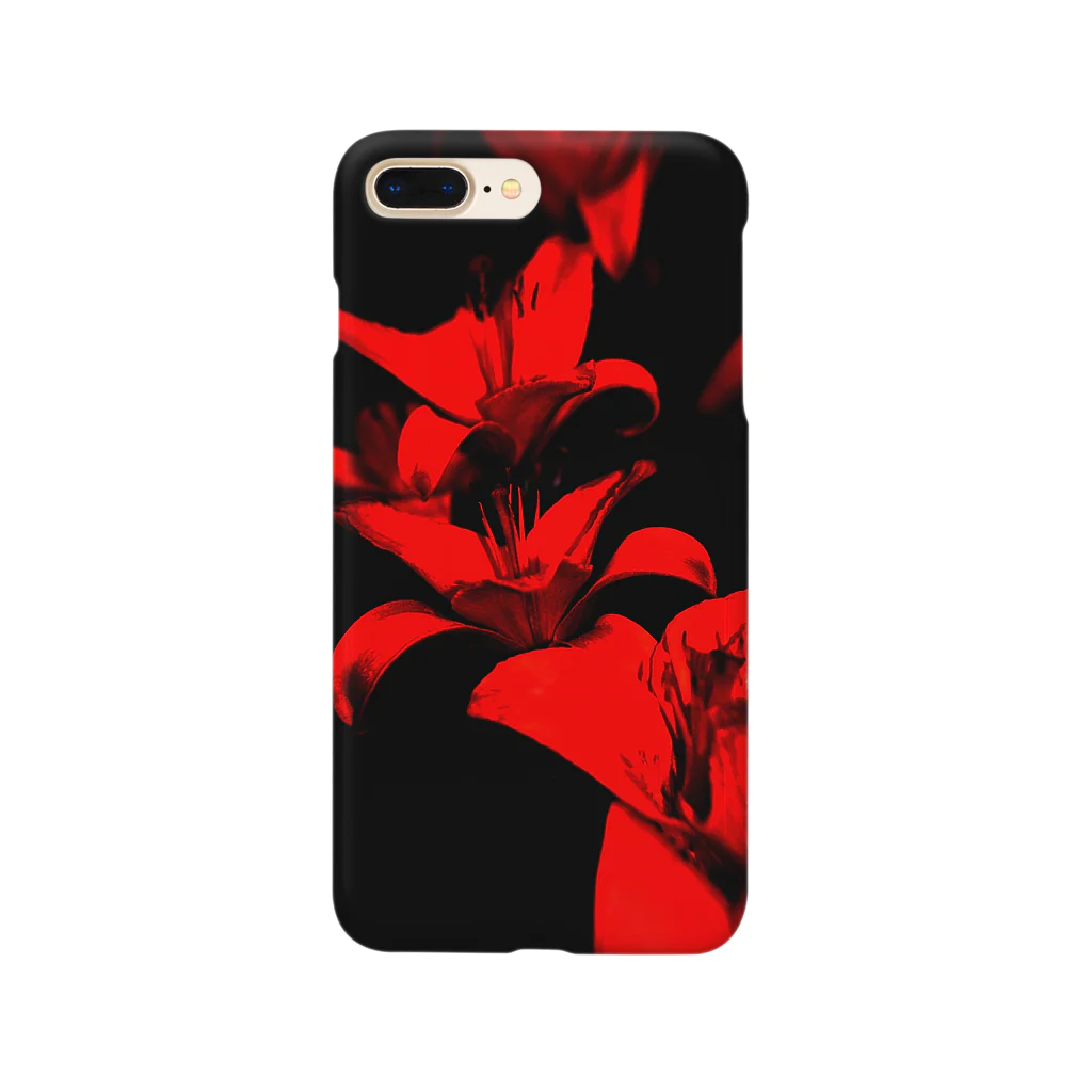 Masahiro NARITAのRed_Flowers Smartphone Case