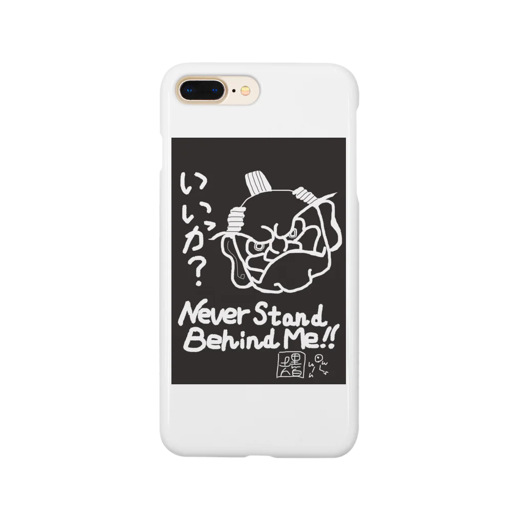 墨伯bokuhakuのオリジナルTシャツ(百戦錬磨のモノノフ) スマホケース