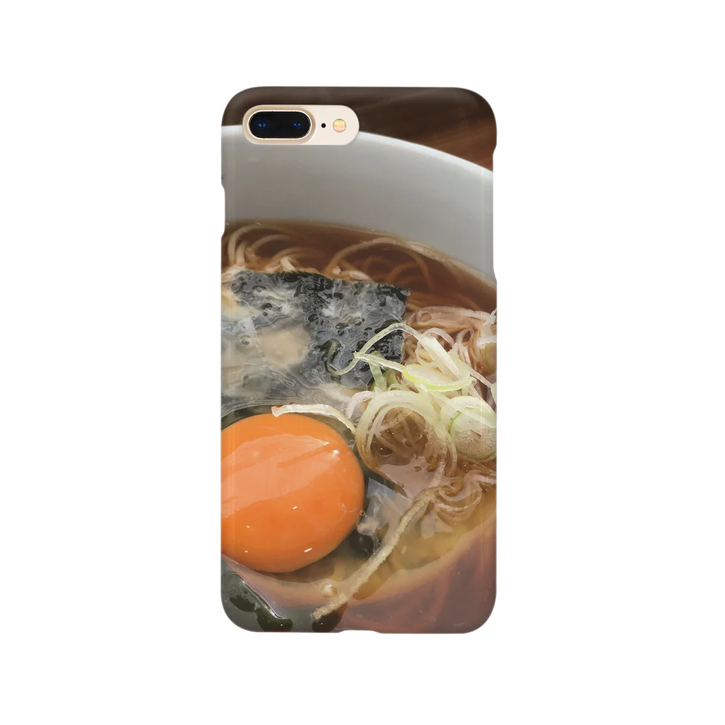 そば処冨久屋(川越)の月見蕎麦 Smartphone Case