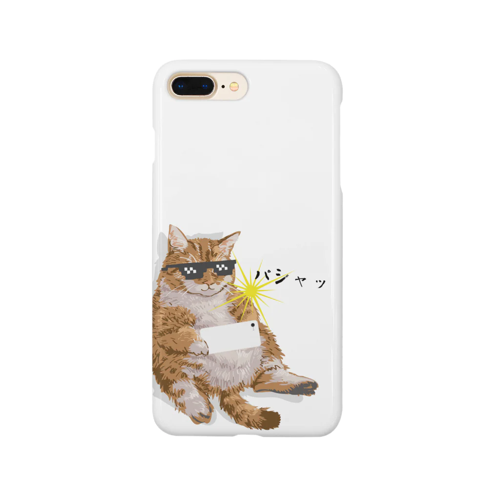 Creatures！SHOPの撮影する猫 スマホケース