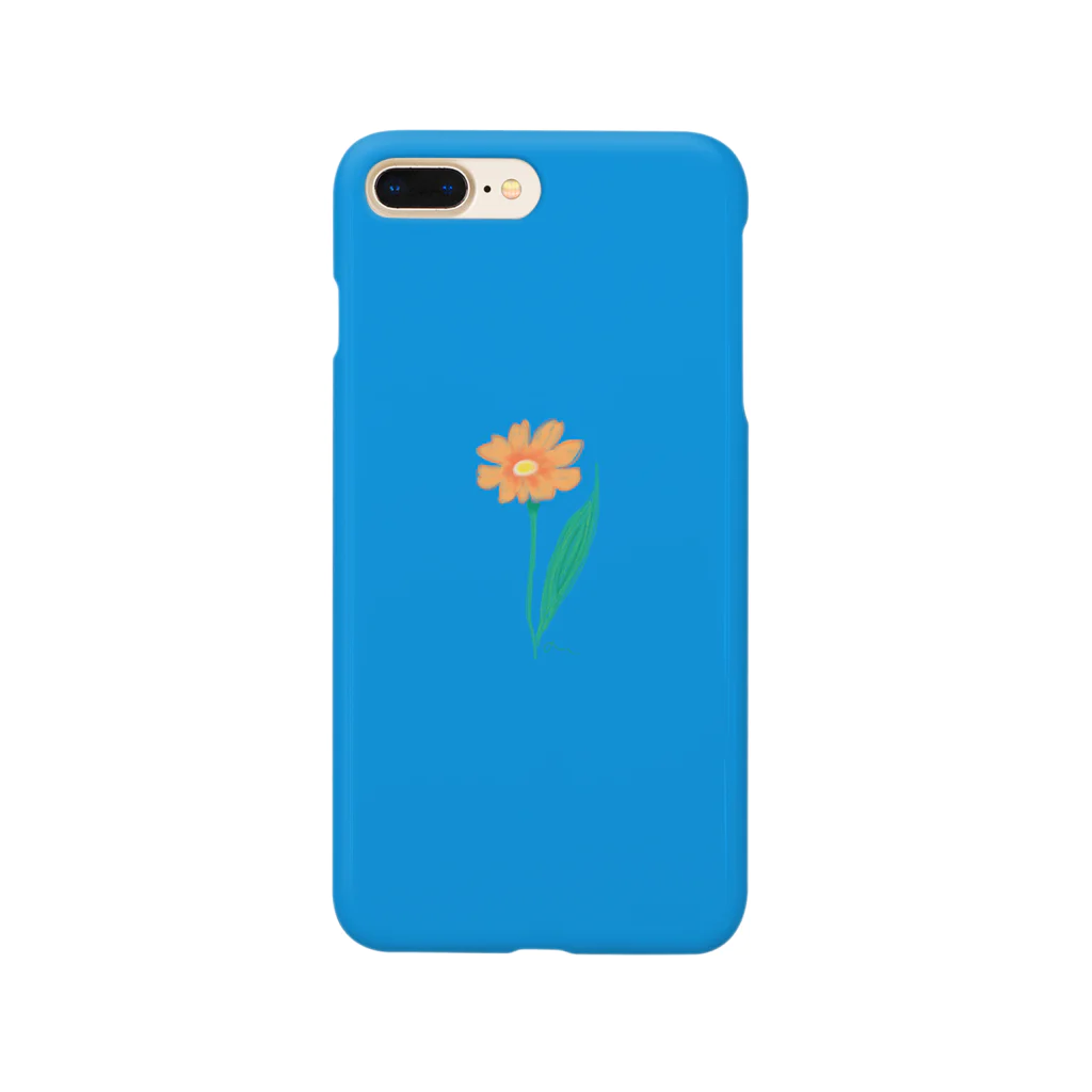 はなやの名のない花blue Smartphone Case