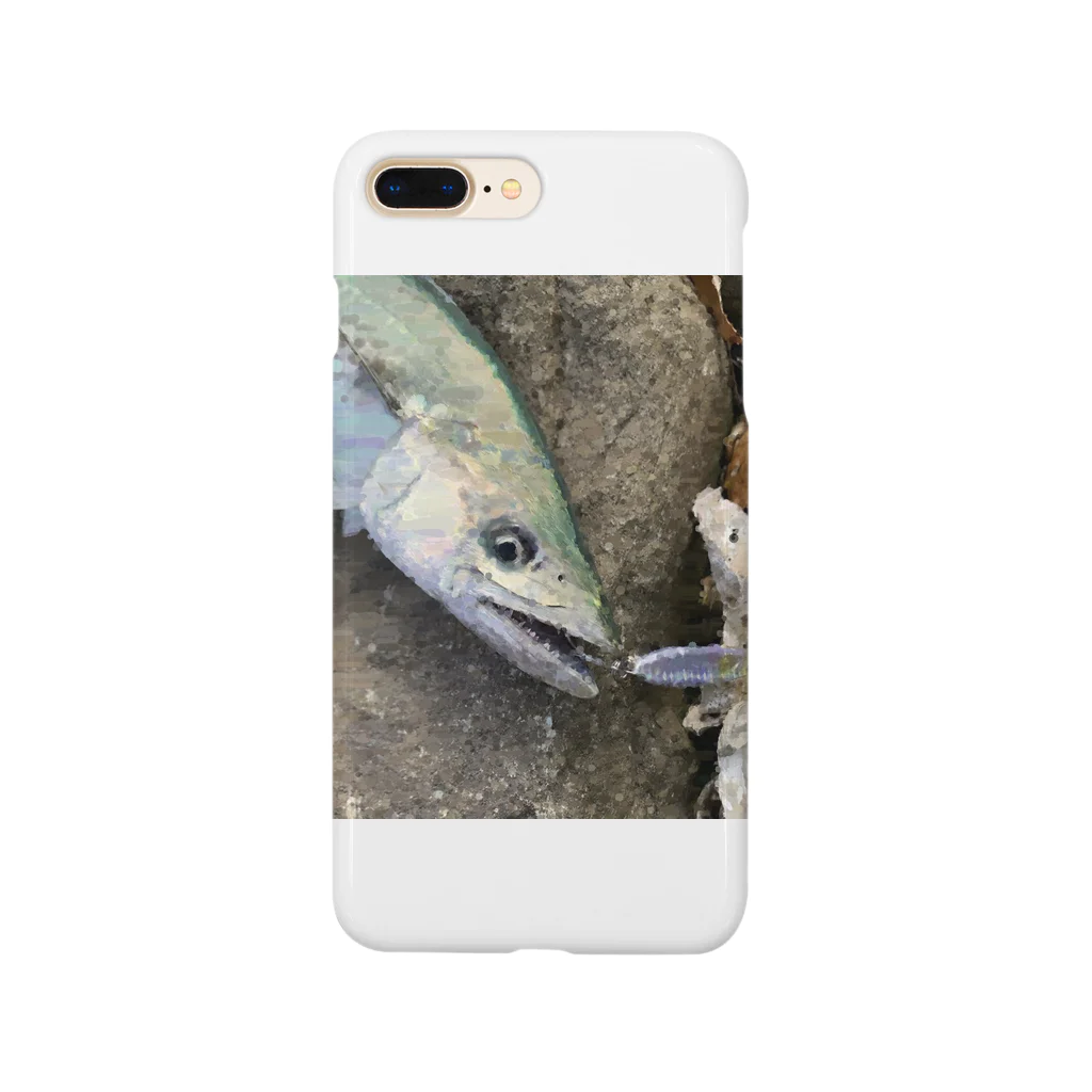 ヂケ太グッズのサゴシくん劇画 Smartphone Case