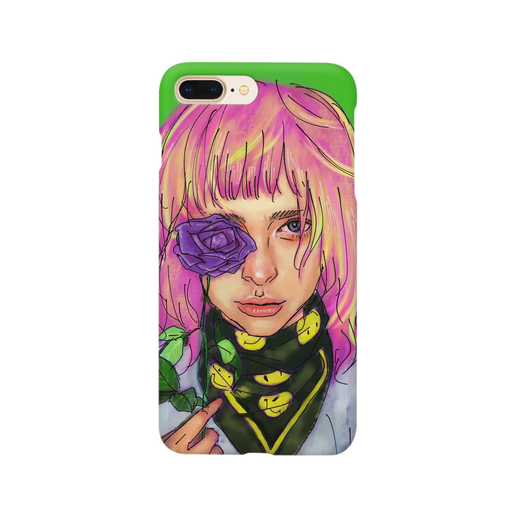 林檎企画の薔薇ガール Smartphone Case