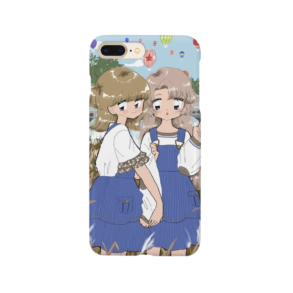 野花の🎈 Smartphone Case