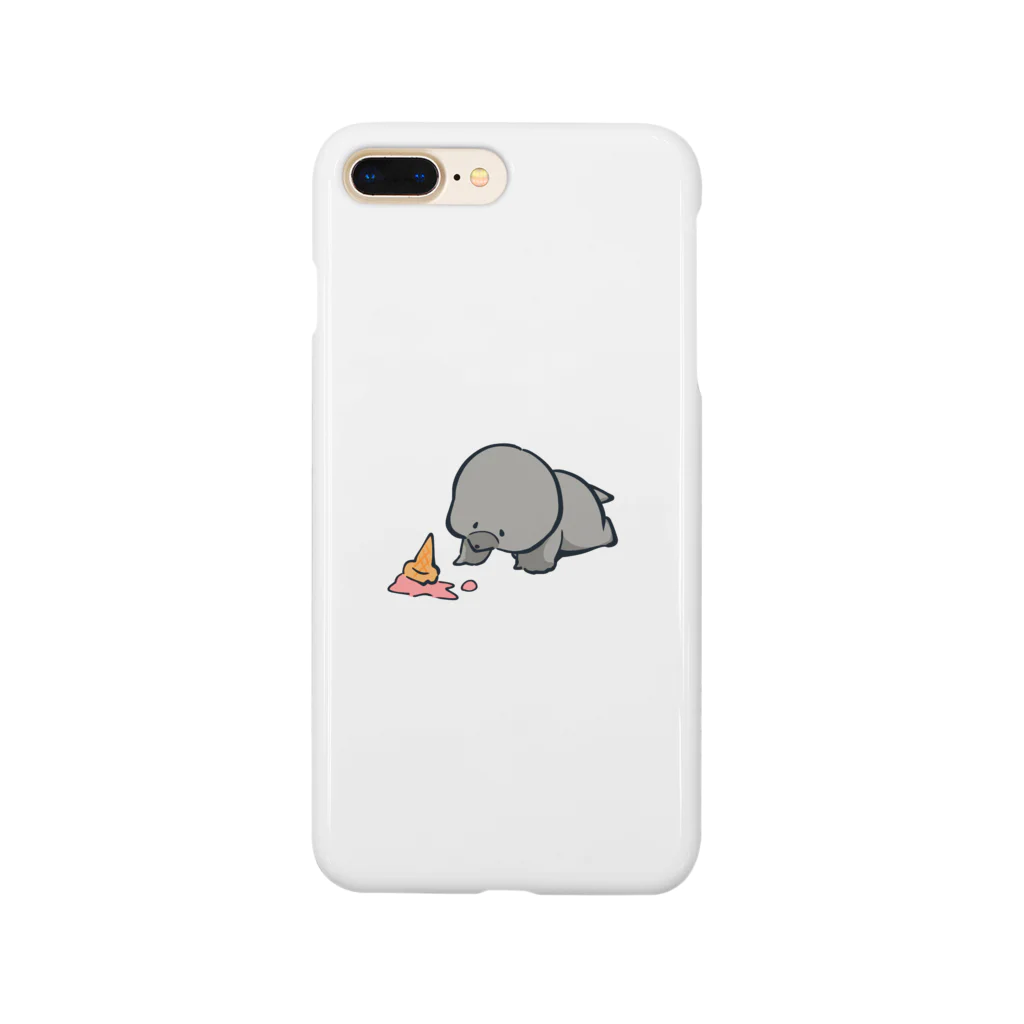 もぐらのこのアイスを落としちゃったもぐらちゃん Smartphone Case