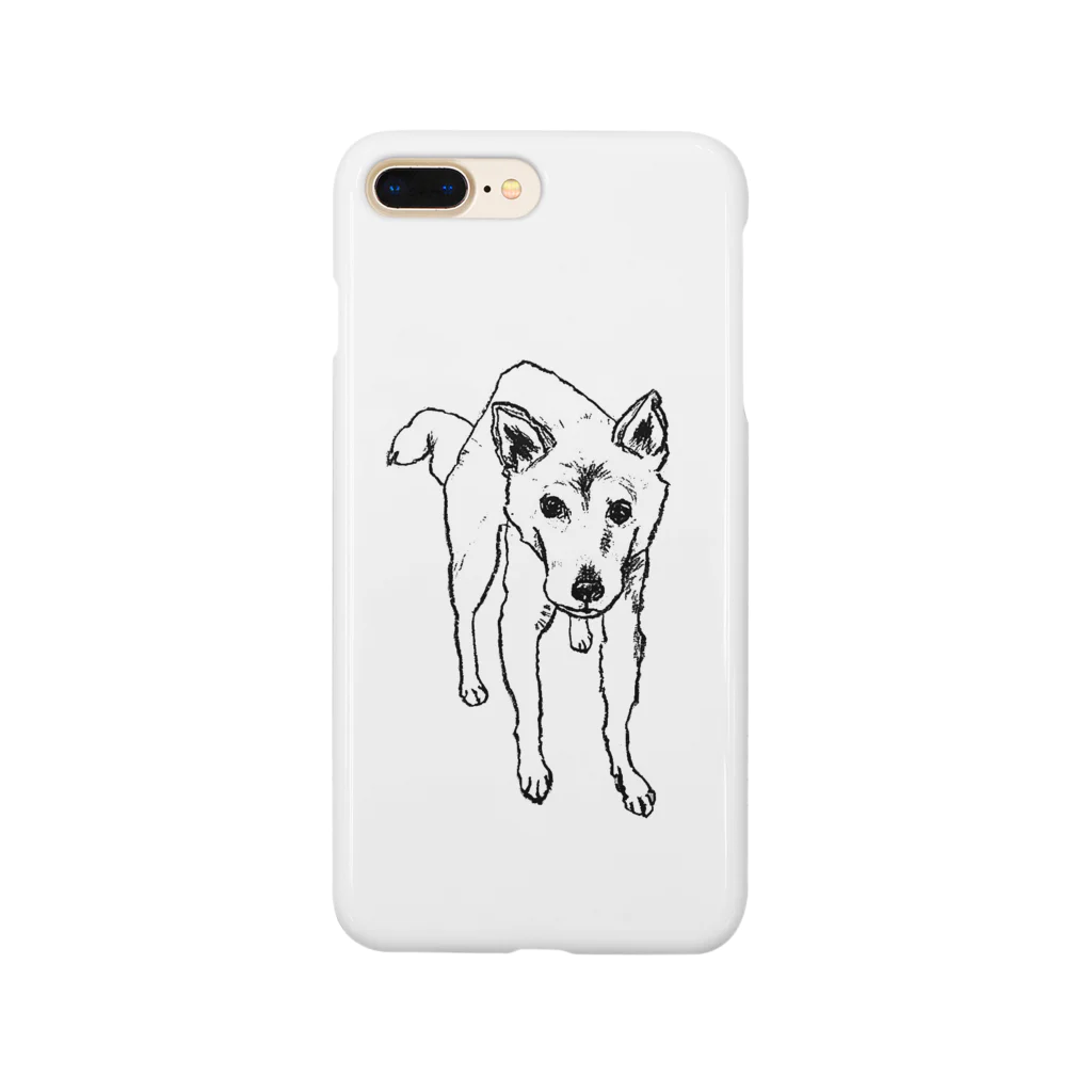 pastelfufuの柴犬『まなざし』 Smartphone Case