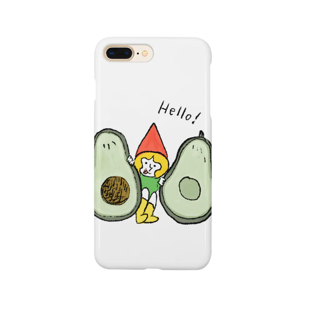 KIKOのアボカドととんがり帽子 Smartphone Case