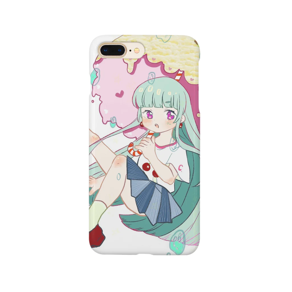 きなこぐらし。のくりーむそーだ娘。 Smartphone Case