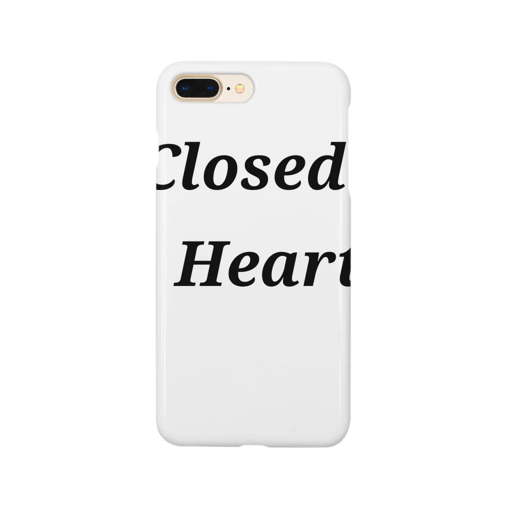 NaMEのClosedHeart ホワイトver. スマホケース Smartphone Case