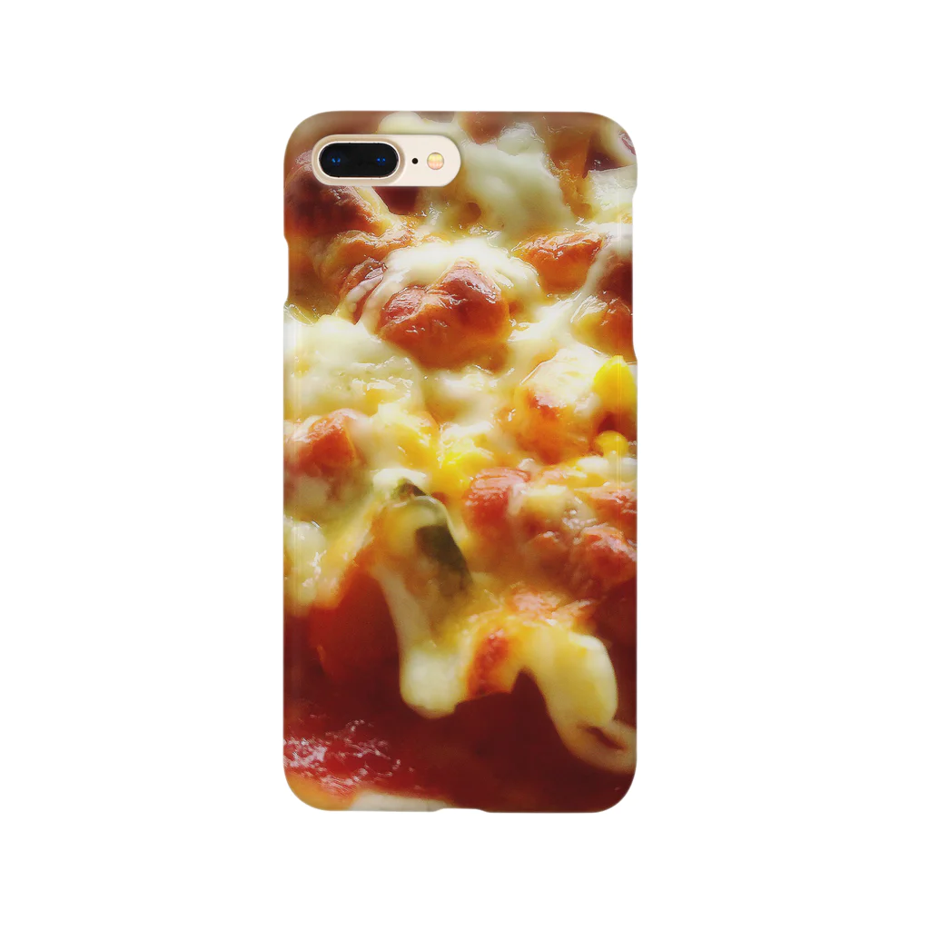 しろうさぎのピザ Smartphone Case