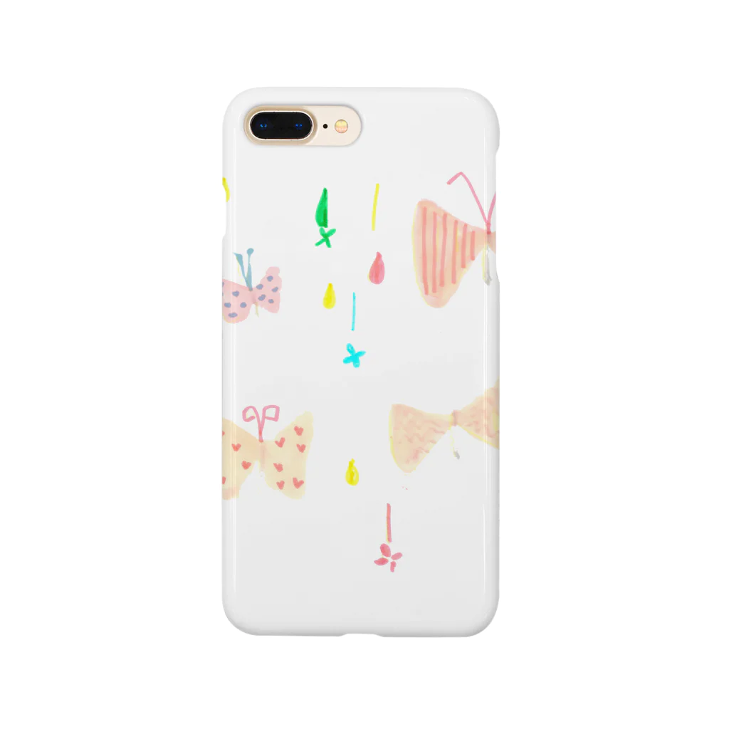 山崎綾子のあれこれのりぼんちょうちょ Smartphone Case