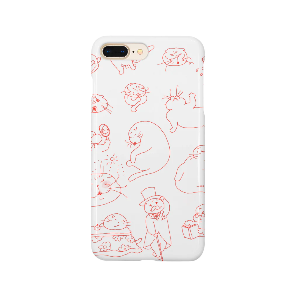 マルティ部屋のシニアなマルティ赤 Smartphone Case