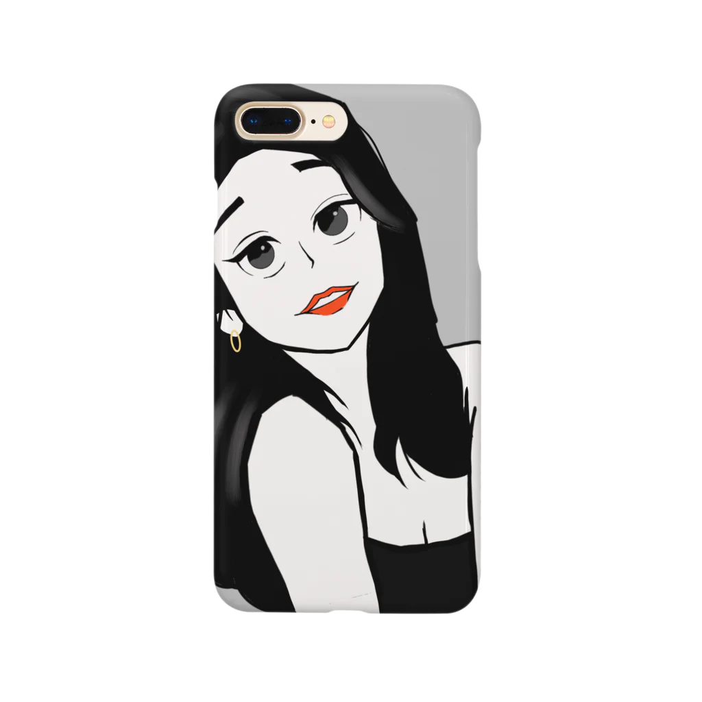 jackartworkの綺麗なお姉さん Smartphone Case