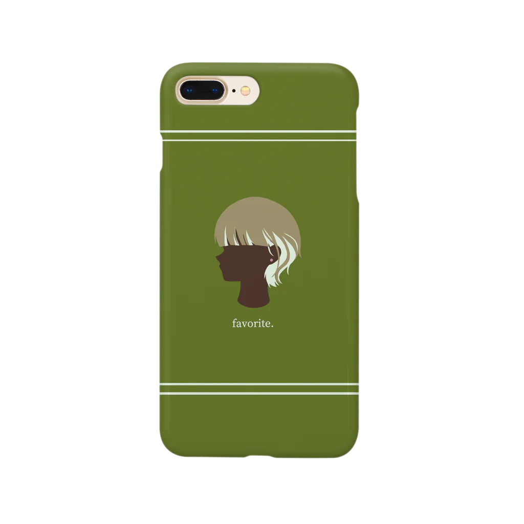 favorite.のfavorite.インナーカラーシリーズVer.抹茶スマホケース Smartphone Case