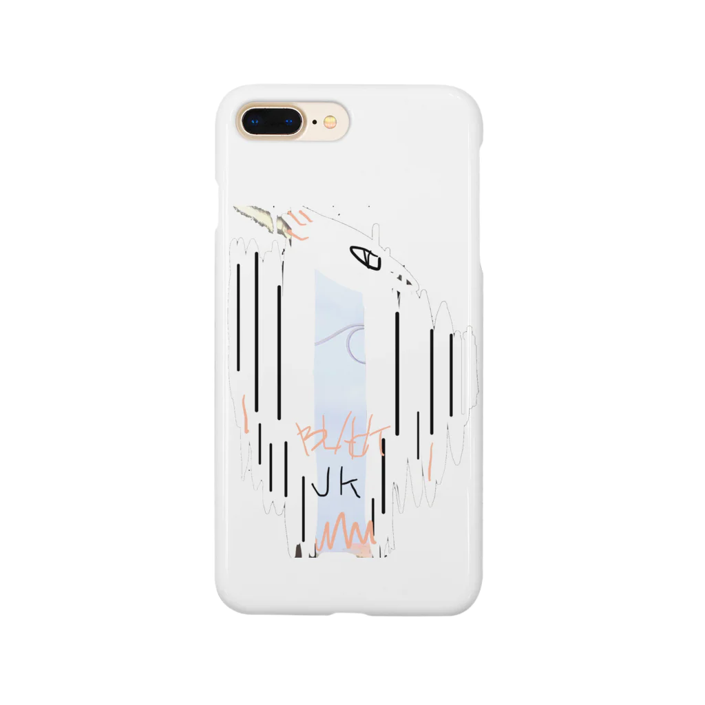 BLACK JKのBLACK JK White bird Smartphone Case