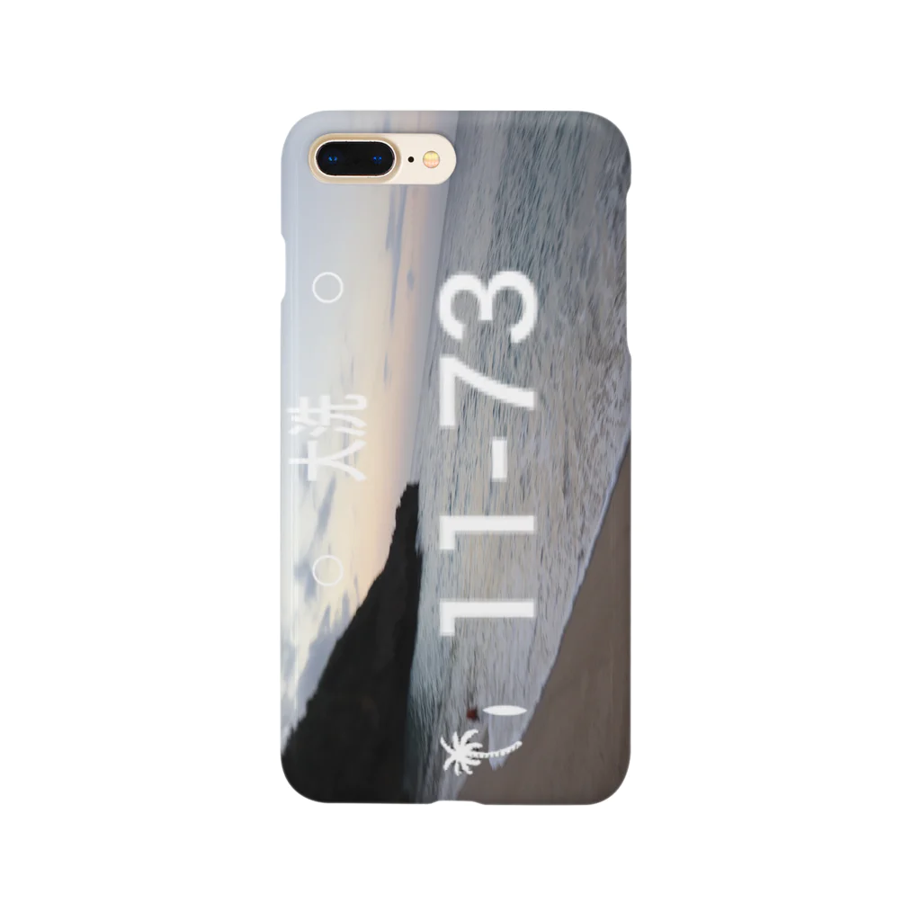 Haitaiの大洗バージョン　1173ナンバープレート Smartphone Case