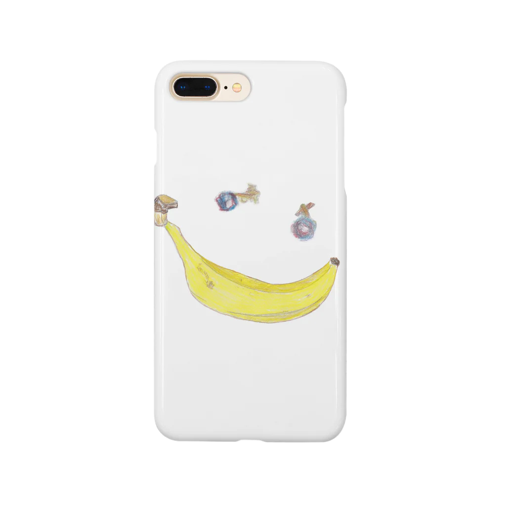 ホームタウンスター　Hometown Star のバナナスマイリー　Banana Smiley スマホケース