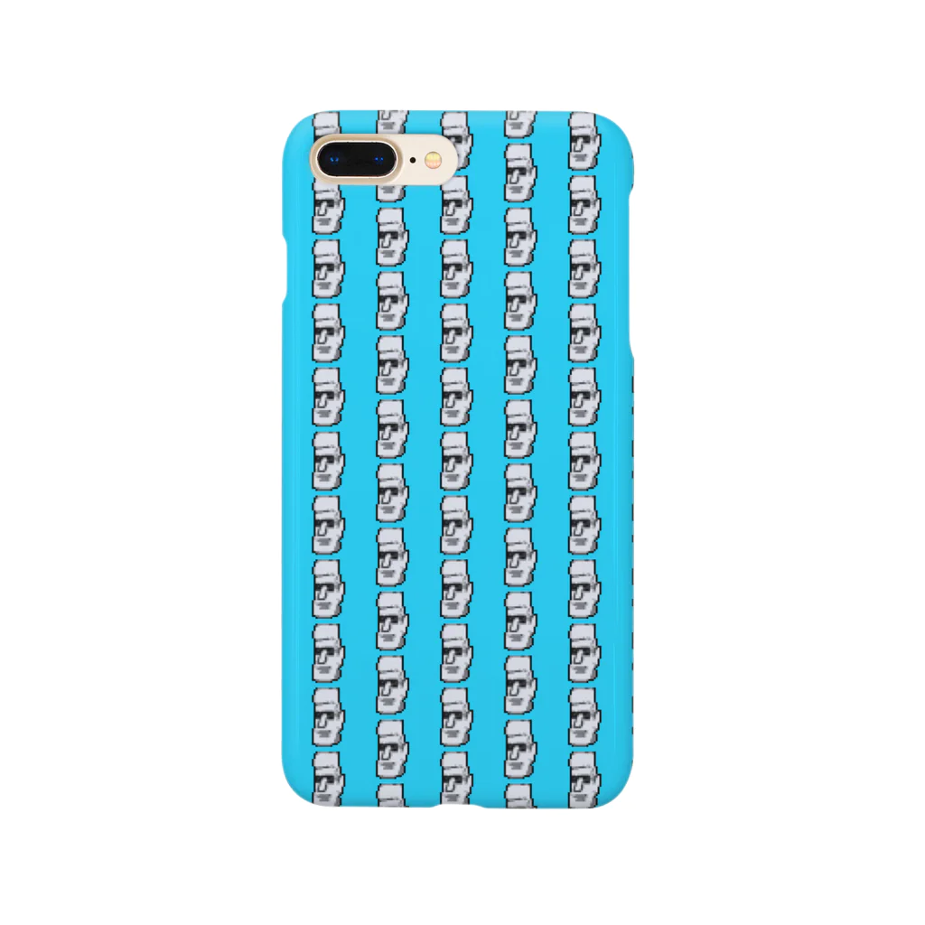 kino のドット絵モアイくん Smartphone Case