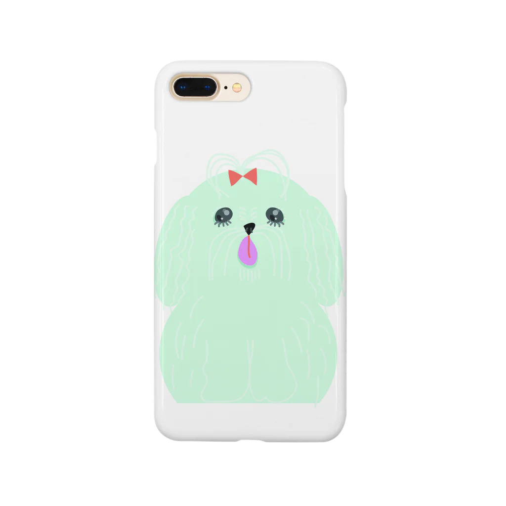 アニマルグッズのマルチーズ犬 Smartphone Case