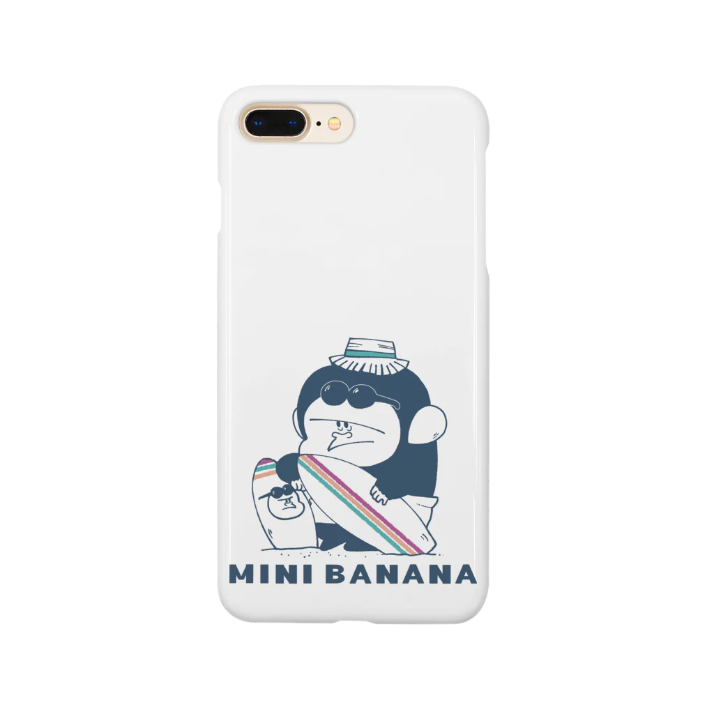 MINI BANANA ゴリラの親子のMINI BANANA サーフィンゴリラ親子 Smartphone Case