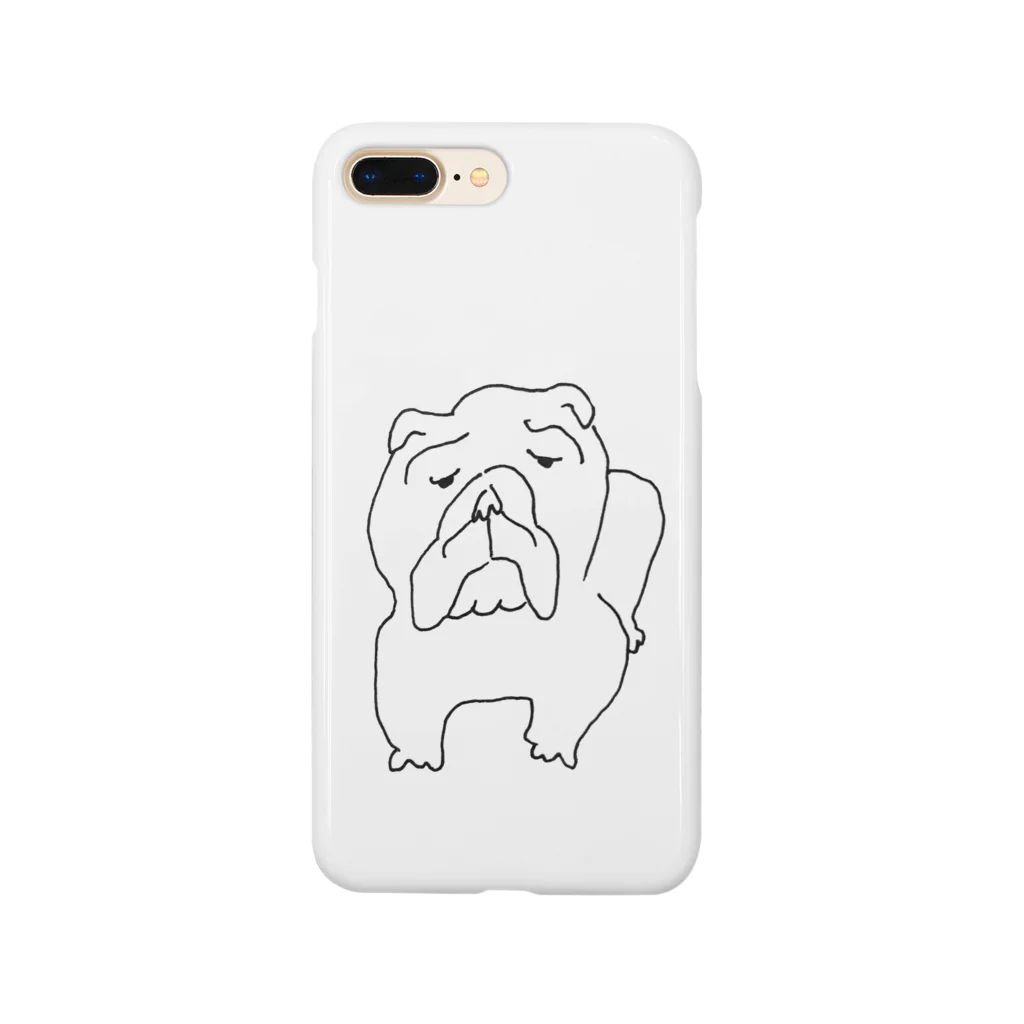 室井雑貨屋のブルドッグ Smartphone Case