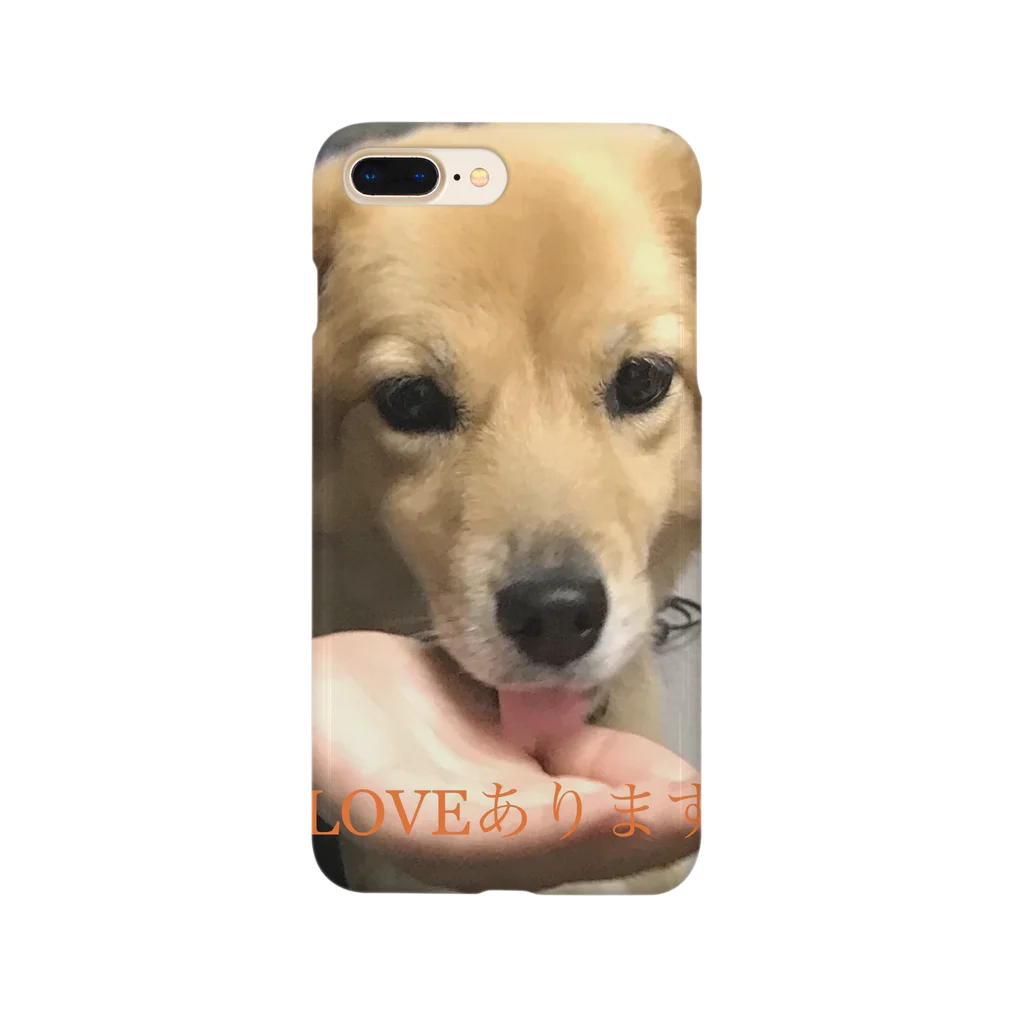 tamy  photoのラブあります💛mocaちゃん Smartphone Case