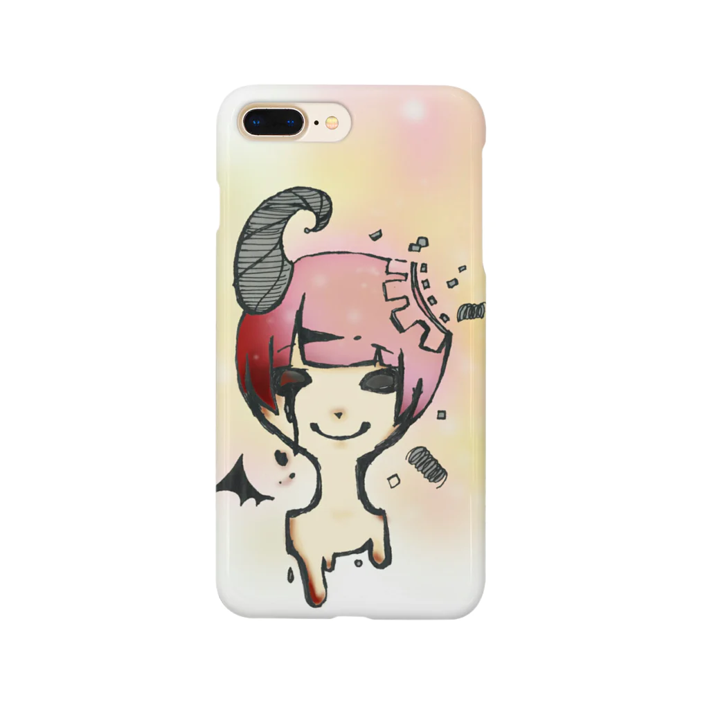 HechOのアトモス-Pink- Smartphone Case