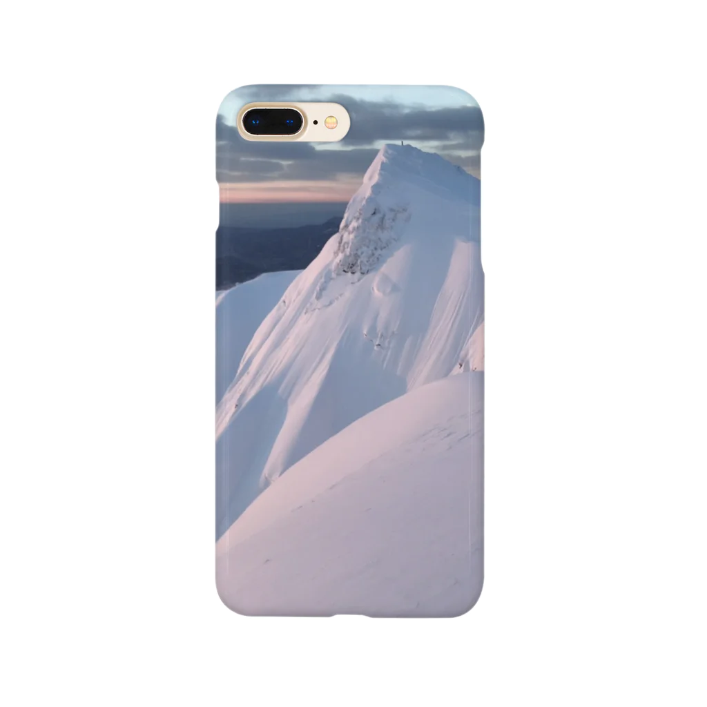 zenの雪山 スマホケース